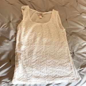 XS LOFT Lace soft tank